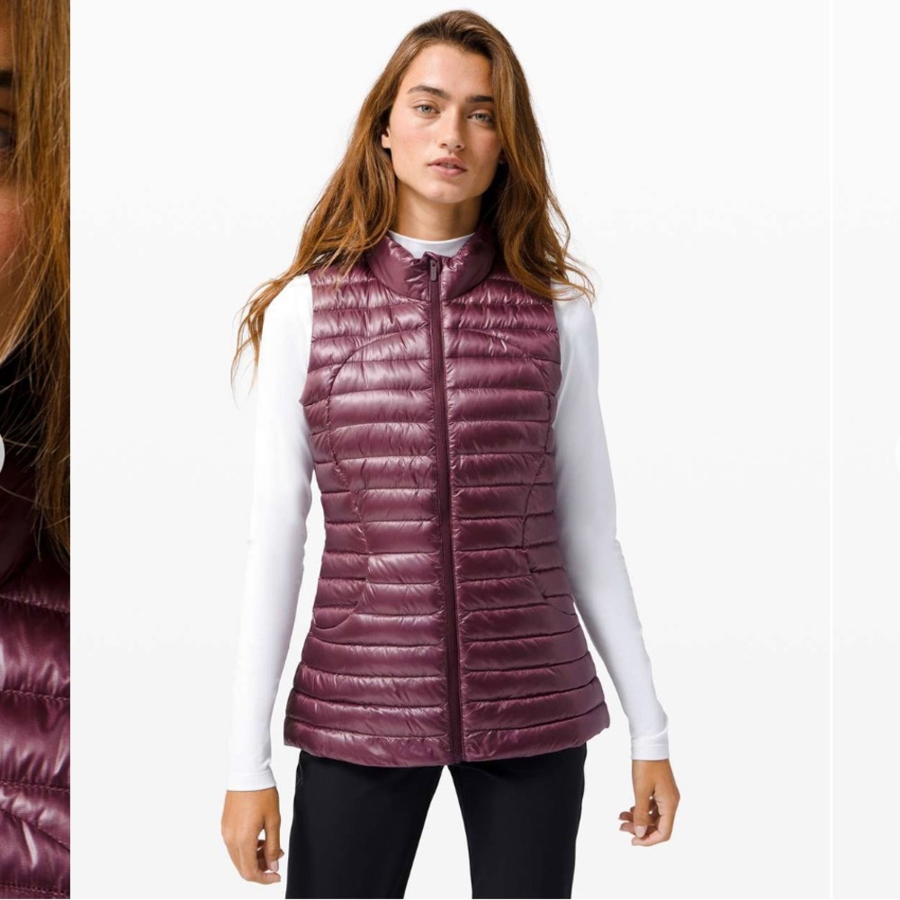 Lululemon Pack It Down Vest *Shine
Bordeaux Drama